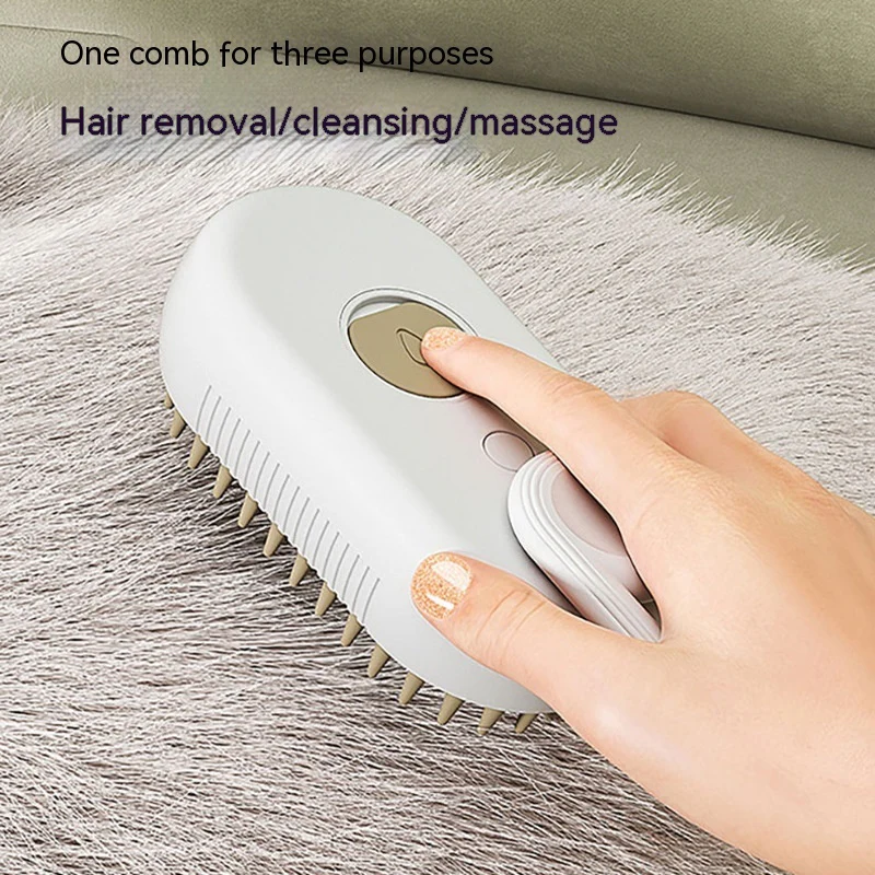 Steam Pet Brush – Καθαρισμός με ατμό, μασάζ και απομάκρυνση τριχώματος