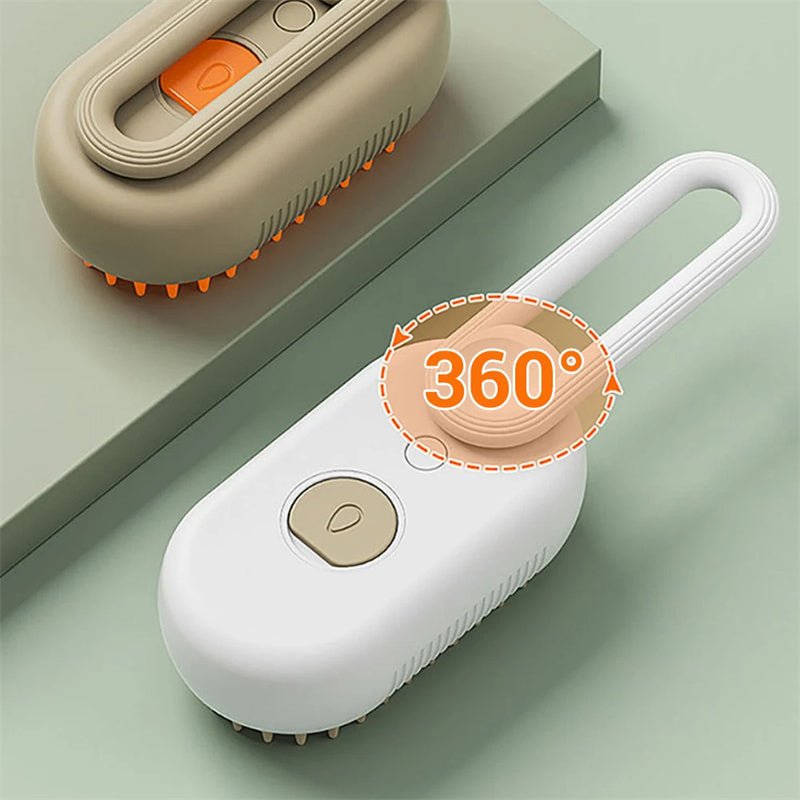 Steam Pet Brush – Καθαρισμός με ατμό, μασάζ και απομάκρυνση τριχώματος